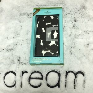 KATE SPADE Leather Wrap Polio iPhone Case